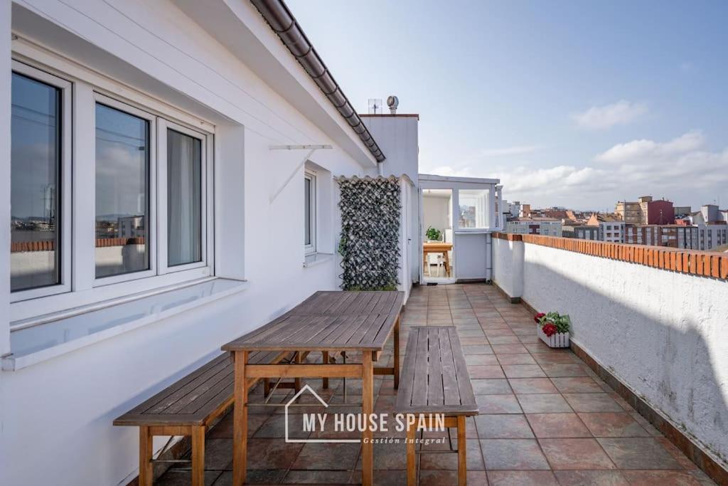 Myhousespain - Atico Con Gran Terraza En Gijón Extérieur photo
