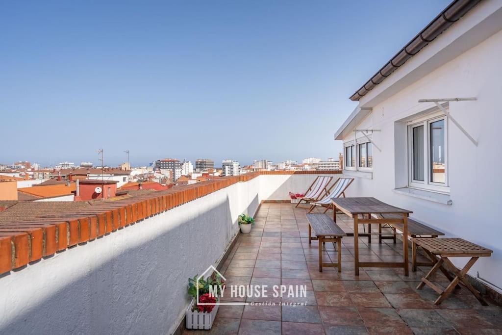 Myhousespain - Atico Con Gran Terraza En Gijón Extérieur photo